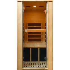 Daleyzay Infrared Home Sauna Box 1 Person Natural