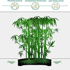 DeepRoot Water Barrier Bamboo Garden Barrier 36″ x 100′ Roll Black