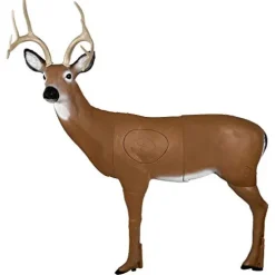 Delta McKenzie Large Alert Deer 3D Pro Target Brown