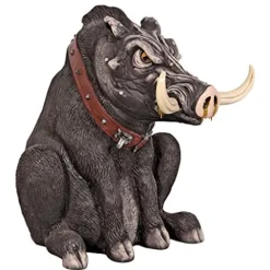 Design Toscano Bad Intentions Giant Warthog Garden Statue Full Color