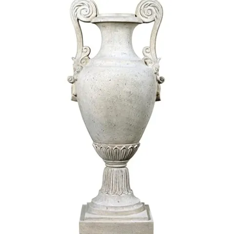 Design Toscano Chateau de Fontainebleau Architectural Garden Urn Roman Stone
