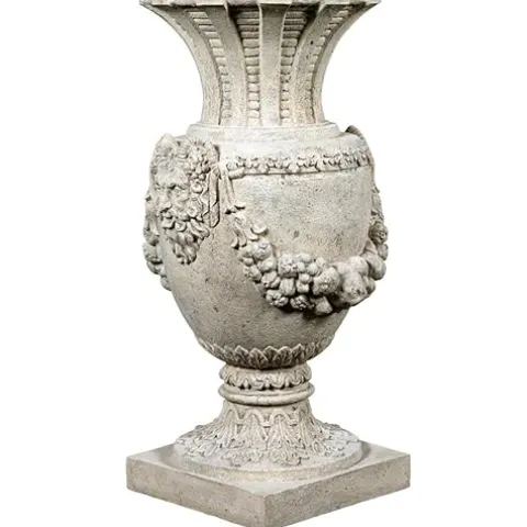 Design Toscano Greek Pan of Olympus Architectural Garden Urn Roman Stone