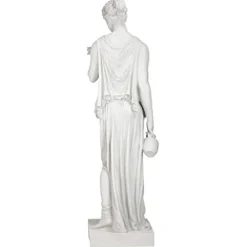 Design Toscano Hebe Greek Woman Garden Statue 62″ Antique Stone