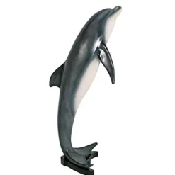 Design Toscano Large Leaping Sea Dolphin Statue Full Color