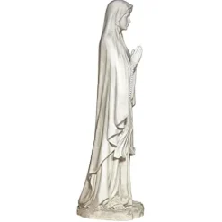 Design Toscano Life Size Blessed Virgin Mary Statue Antique Stone