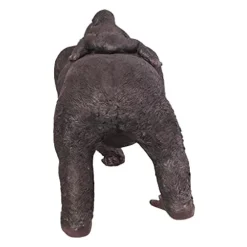 Design Toscano Lowland Gorillas Mother & Child Ape Statues Full Color