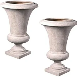 Design Toscano MacBook Pro Planter Urns Large Ivory