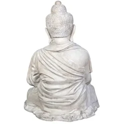 Design Toscano Meditative Asian Decor Grand Temple Statue 48″ Traditional Buddha