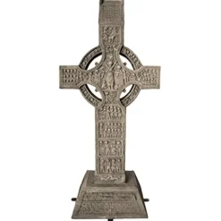 Design Toscano Muiredach High Celtic Cross Grand Scale Statue Gothic Stone