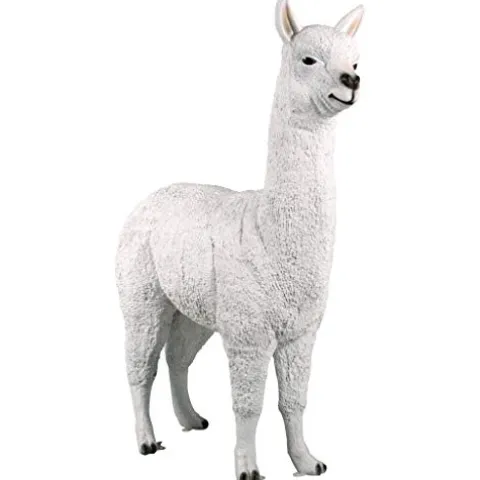 Design Toscano The Alpacalypse of Alpaca Garden Statues Giant Full Color