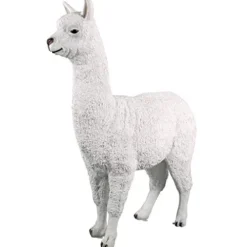 Design Toscano The Alpacalypse of Alpaca Garden Statues Giant Full Color