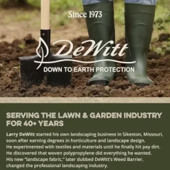 Dewitt N-Sulate 12×250 Feet Heavy Duty Landscape Fabric Winter Protection Blanket (5 Pack)