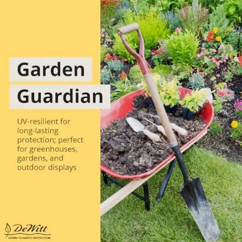 Dewitt P6 PRO 5 Weed Barrier Fabric Ground Cover Black 6′ W x 250′ L Pack of 3