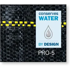 Dewitt P6 PRO 5 Weed Barrier Fabric Ground Cover Black 6′ W x 250′ L Pack of 3