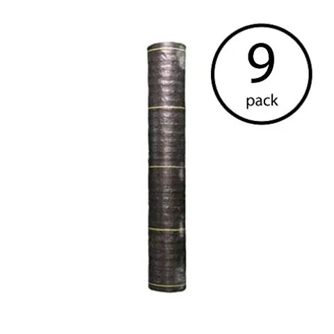 Dewitt Sunbelt Woven Weed Barrier Landscape Fabric Ground Cover 4′ x 300′ (9 Pack)