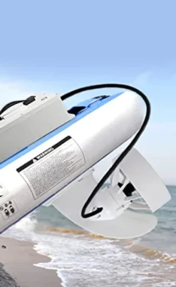 DGLUYUDV Electric Motorized Fin White