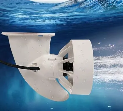 DGLUYUDV Electric Motorized Fin White