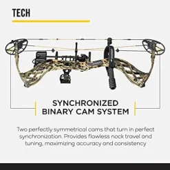 Diamond Archery Deploy SB Compound Bow – Breakup Country – 70 lbs Right Hand Mossy Oak