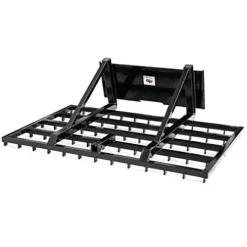 Dirt Rake 78″ Skid Steer Landscape Attachment Harley Rake Land Leveler