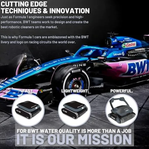 Discount Pool Mart 2023 BWT Advanced Pro Robotic Swimming Pool Cleaner Robot Black