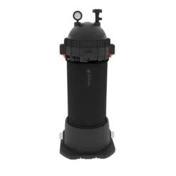 Discount Pool Mart AquaStar Heavy Duty Swimming Pool and Spa Pipeline Cartridge Filter Black