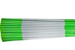 DISCOUNT SNOWSTAKES .COM 4ft Green Driveway Markers with Reflective Tape