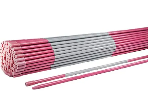 DISCOUNT SNOWSTAKES .COM 4ft Pro Snow Stakes Driveway Markers Pink