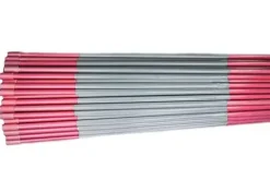 DISCOUNT SNOWSTAKES .COM 4ft Pro Snow Stakes Driveway Markers Pink