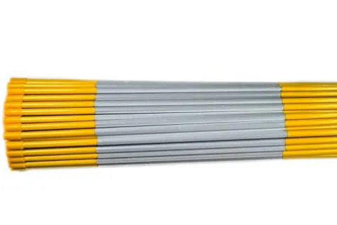 DISCOUNT SNOWSTAKES .COM 5ft Yellow Pro Snow Stakes with Reflective Tape
