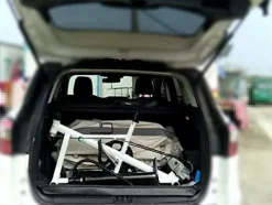 DIVTEK Inflatable Kayak Bikeboat for Lake Water Sports Banana-Waterbike