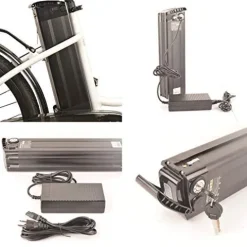 DJ Bikes City Bike 750W 48V 13Ah Step-Thru Power Electric Bicycle Pearl White B2