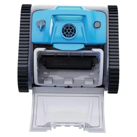 Doheny’s Pool ProDrive Free Plus Rechargeable Inground Robotic Cord-Free Automatic Swimming Pool Cleaner Blue / White