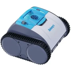 Doheny’s Pool ProDrive Free Plus Rechargeable Inground Robotic Cord-Free Automatic Swimming Pool Cleaner Blue / White