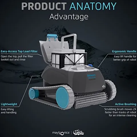 Dolphin Advantage Robotic Pool Vacuum Cleaner
