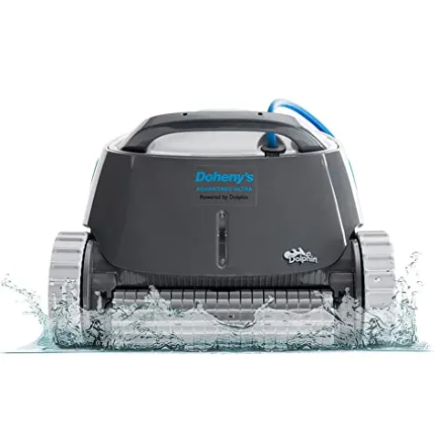 Dolphin Advantage Ultra Robotic Pool Vacuum Cleaner – Waterline Scrubber Brush