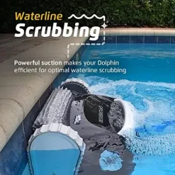 Dolphin Explorer E30 Robotic Pool Vacuum Cleaner White