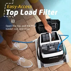 Dolphin Explorer E30 Robotic Pool Vacuum Cleaner White