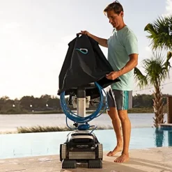 Dolphin Explorer E20 Robotic Pool Vacuum Cleaner Gray