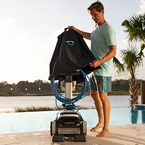 Dolphin Explorer E20 Robotic Pool Vacuum Cleaner Gray