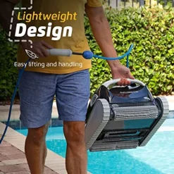 Dolphin Explorer E30 Wi-Fi Robotic Pool Vacuum Cleaner Black