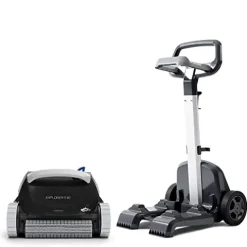 Dolphin Explorer E30 Wi-Fi Robotic Pool Vacuum Cleaner Black