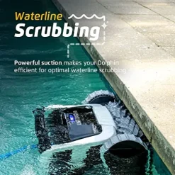 Dolphin Explorer E70 Wi-Fi Robotic Pool Vacuum Cleaner Black