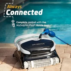 Dolphin Explorer E25 Wi-Fi Robotic Pool Vacuum Cleaner Black