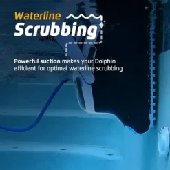 Dolphin Explorer E40 Wi-Fi Robotic Pool Vacuum Cleaner Black