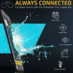 Dolphin Explorer E70 Wi-Fi Robotic Pool Vacuum Cleaner Black