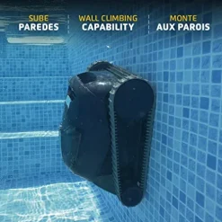 Dolphin Liberty 300 Cordless Magnetic Charge Robotic Pool Vacuum Cleaner Blue