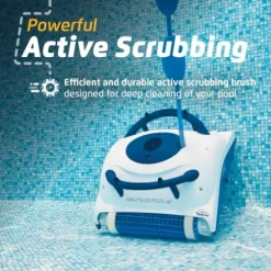 Dolphin Nautilus 2024 Automatic Robotic Pool Vacuum Cleaner White