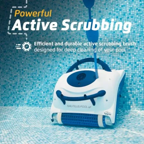 Dolphin Nautilus 2024 Automatic Robotic Pool Vacuum Cleaner White