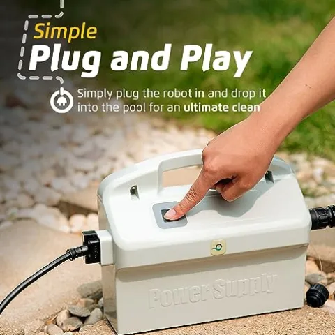 Dolphin Nautilus 2024 Automatic Robotic Pool Vacuum Cleaner White