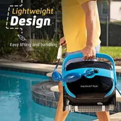 Dolphin Nautilus CC Plus Wi-Fi Robotic Pool Vacuum Cleaner Black